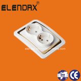European Schuko Socket Outlet Double