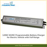 120W 36VDC Programmable Battery Charger for Electric Vehicle with Full Range