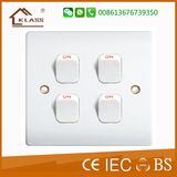 Factory Hot Sale 4gang Electric Wall Switch
