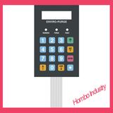 Keyborad Membrane Switch with LCD Window for Microwave Oven