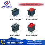 Kcd2-202 Double Pole Single Throw Rocker Switch