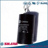 Cbb60 AC Motor Run Capacitor Plastic White Sh Capacitor