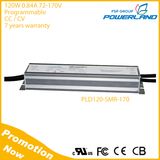 120W 0.84A 72-170V Cc & CV Programmable LED Driver with cUL UL