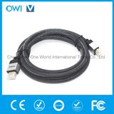 HDMI 19 Pin Plug-Plug Cable for 4K & HDTV with Braiding