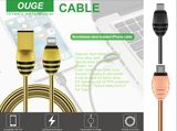 Zinc Alloy USB Charging Cable, Zinc Alloy Charge Cable for iPhone and Android