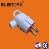 German Standard 2 Round Pin Electrical Plugs with Grounding