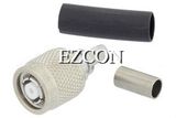 Reverse Polarity TNC Male Connector Crimp/Non-Solder Contact Attachment