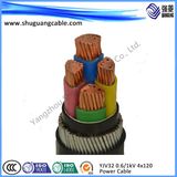 4 Cores XLPE Insulation PVC Sheath Swa Electrical Power Cable