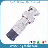 High Quality BNC Connector for Rg58 Rg59 RG6 Coaxial Cable