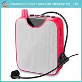 FM Mini Portable Voice Music Amplifier Wired Microphone for Teachers with HiFi Sound