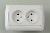 European Double Socket Outlet 7102