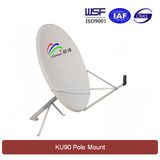 Ku 90cm Satellite Dish Antenna (Pole Mount)