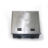 Hgd-180kp Standard Sockets Stainless Steel Open Type Floor Socket