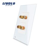 Livolo New Home Wall Sound Acoustics Socket (VL-C592A-11/12)