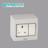 IP55 Waterproof Switch Socket 13A BS Standard