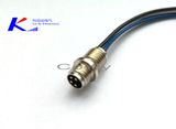 M8 Straight Sensor Rear Mount Cable Circular Connector