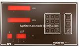 Matrix Numbers Colorful Graphic Membrane Overlay with LCD Windows
