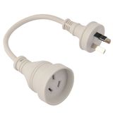 Australian Extension Cord with SAA Certification (AL-103+AL-104)