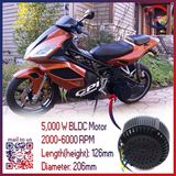 48V 5kw High Power Brushless BLDC Motor for Electric Motorcycle