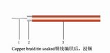 PTFE Insulation Tinned Copper Braided Coaxial Cable