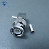 RF Coaxial Male Right Angle Crimp BNC Plug Connector for Rg316 Cable