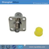 RF Connector Adaptor BNC Female Jack to SMA Female Jack Flange