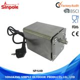 Stainless Steel BBQ Grill Electric Spit Rotisserie Motor