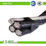 Al/XLPE+ACSR 0.6/1kv Insulated Overhead ABC Cable