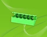 Pluggable Terminal Block for 45 Deg Wire Direction