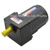 90mm Three Phase AC Induction Motor 60W Electric Gear Motor