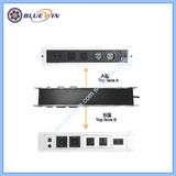 Doual Top Face Outlet for Screen