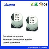 1500UF Ultra Low Impedance Chip 2000hours Electrolytic Capacitor