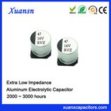 47UF 16V SMD Ultra Low Impedance Aluminum Electrolytic Capacitor