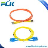 FTTH St/Sc Duplex Fiber Optic Jumper Cable