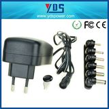 Wall Mount 30W Interchangeable Power Adapter Universal Travel Adapter