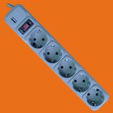 Elendax Multiple Plug Socket 5 Way Outlet Extension Socket with USB (E2005ES)