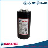 CD60 Aluminum Electrolytic Motor Start Capacitor with Wires Type Terminal