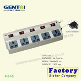 High Quality Multi Power Socket, Universal Power Strip