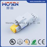Grey 2 Pin PBT Female Electrical Auto Wiring Harness Cable Plastic Connector, 211PC022s8049
