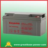 12V 65ah Gel Battery for Back up and Cyclic Applications