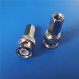 Zinc Coated Nickel Twist BNC Male Connector (B-046)
