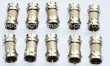 F Male to F Male Plug Adapter