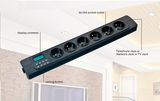 6 Outlets French Outlets with Telephone/Telephone/TV Jack
