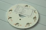 Round Aluminum LED PCB, Custom Design SMD Rigid PCB Board Manufacturing