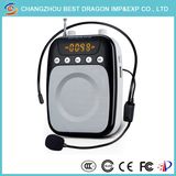Portable Mini Plug in Speakers HiFi RF Amplifier with Microphone