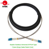 Duplex Armored Outdoor Gyfjh Type Fiber Optic Patch Cable