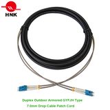 Duplex Armored Outdoor Gyfjh Type Fiber Optic Patch Cable