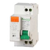 Electronic Type with Overcurrent Protection Circuit Breaker RCBO