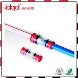 Microduct Connector, Straight Connectors, Fiber Optical Fittings 5mm Transparent