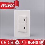 Southeast Market Screwless Design 2*4 Switch with LED Lighit (WD603)